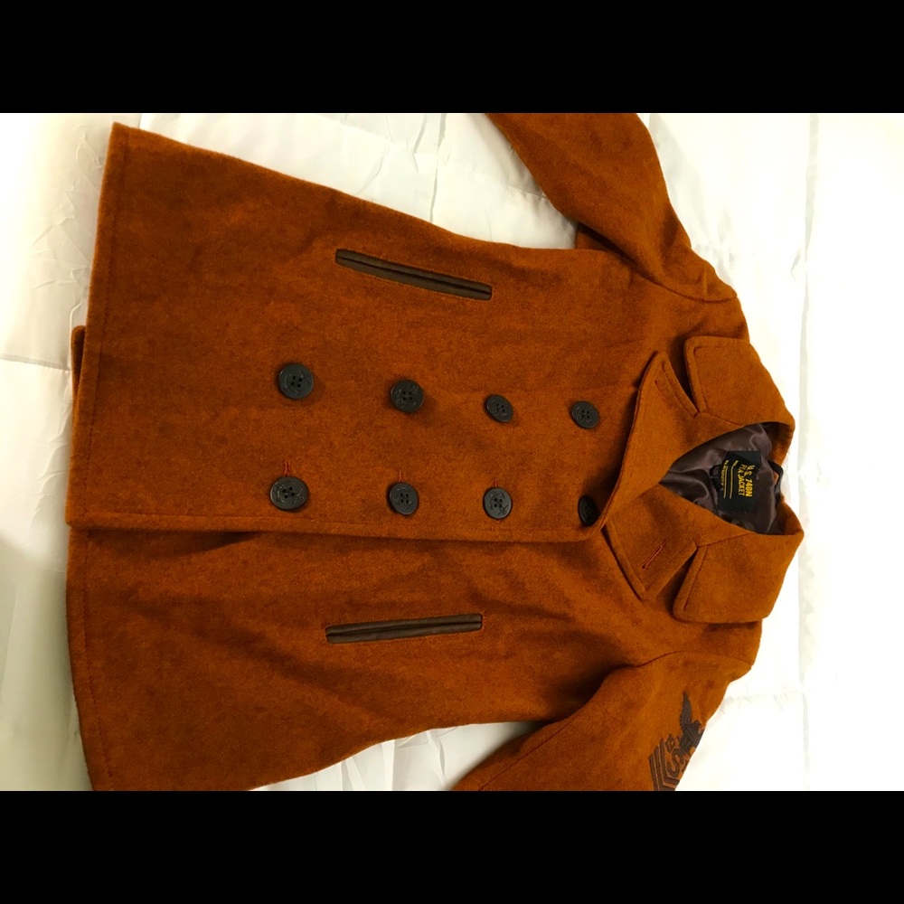 Schott NYC Peacoat! It is 98% new!